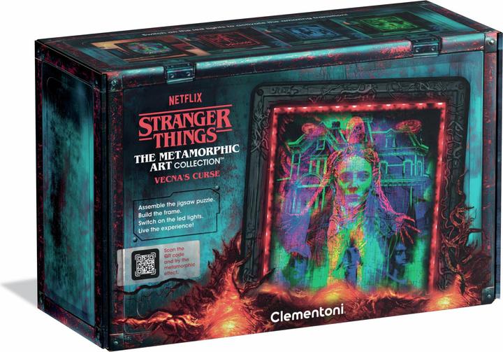Actual product image Clementoni Stranger Things Metamorphic Vecna Curse (520 pieces)