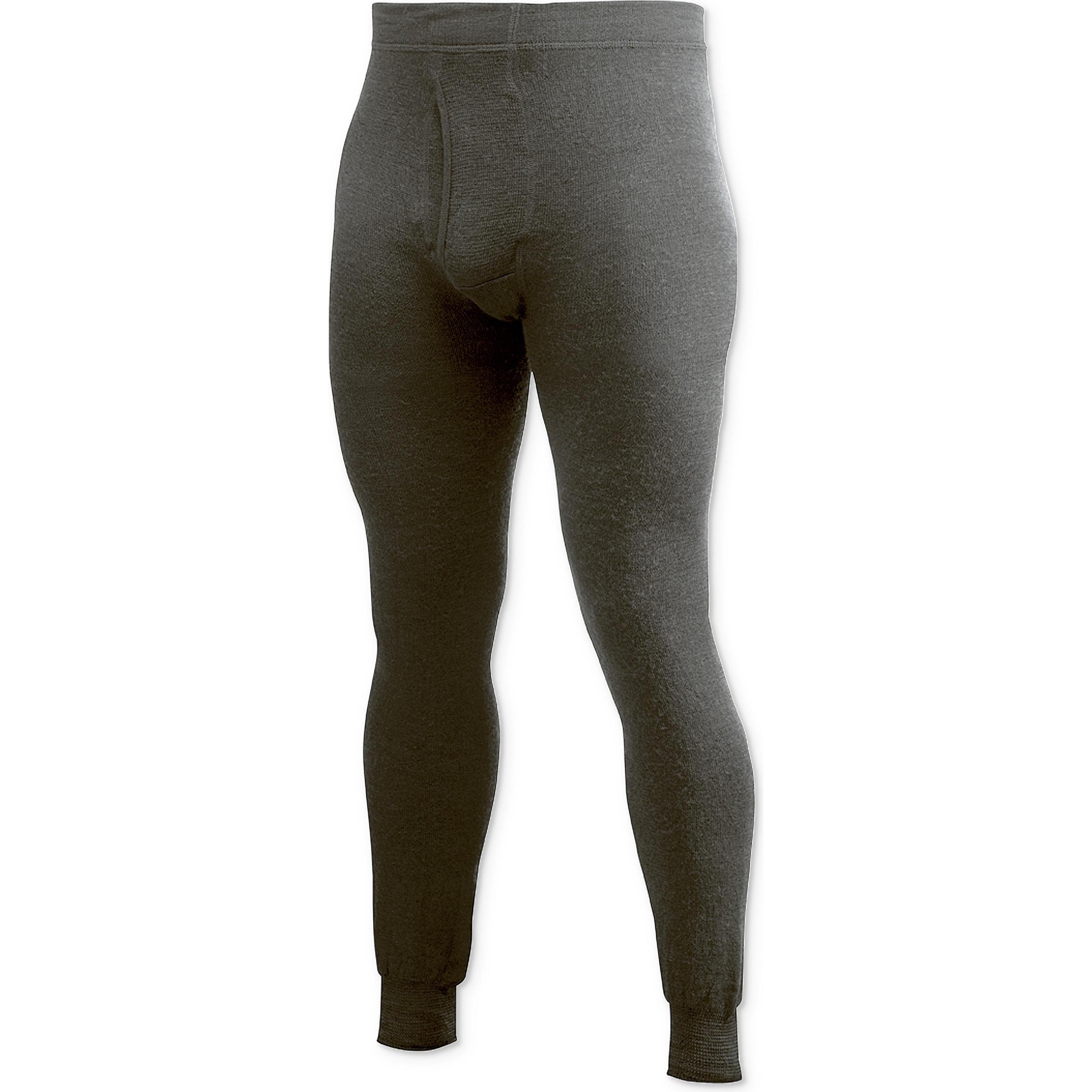 Thumbnail - Woolpower, Herren, Funktionsunterhose, 200 Long Johns with fly (XXL), Schwarz, XXL