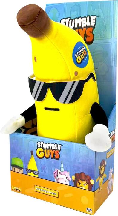 Produktbild Boti Stumble Guys Plüschtier – Bananenmensch, 20 cm (30 cm)