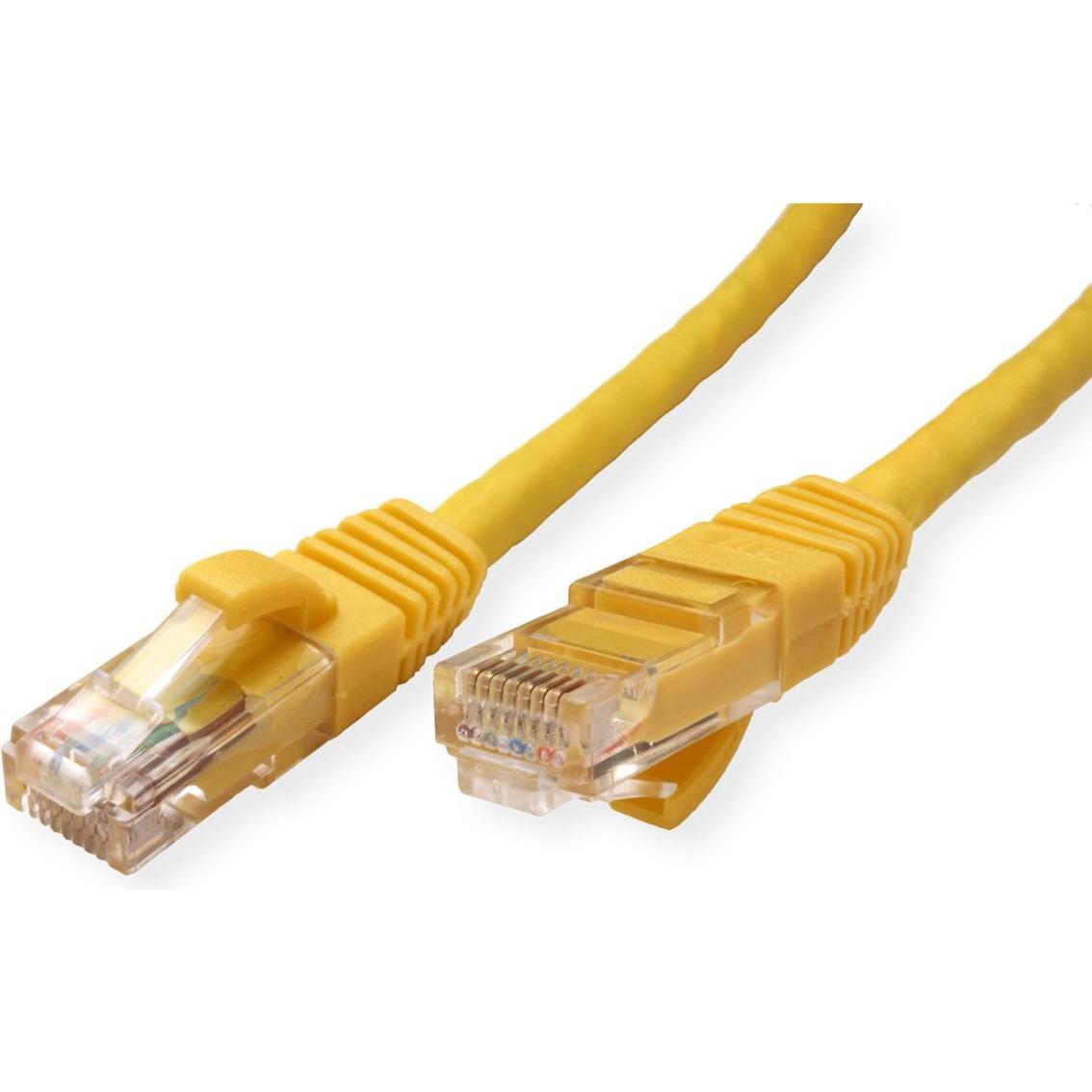 Thumbnail - Value UTP-Patchkabel Kat.6, LSOH, gelb, 2m (UTP, CAT6, 2 m), Netzwerkkabel