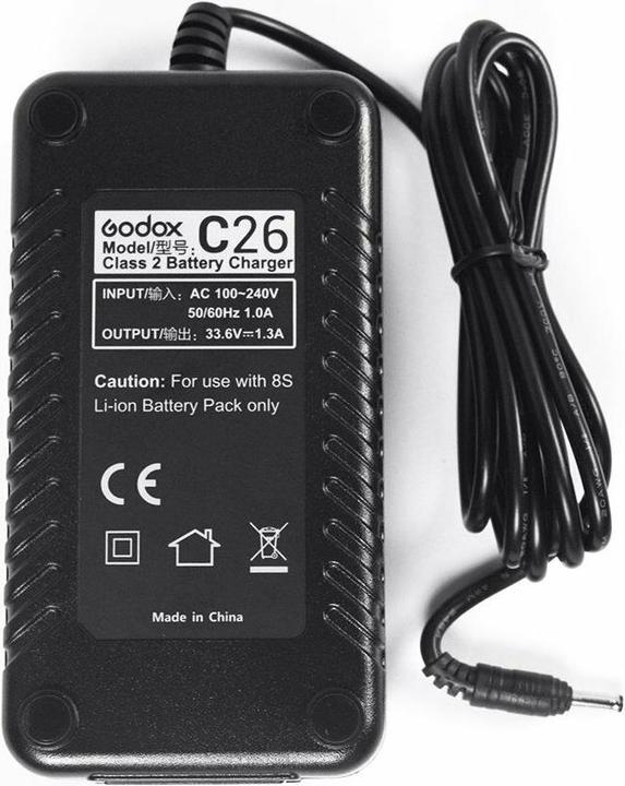 Produktbild Godox C26 Netzteil (15 mm)