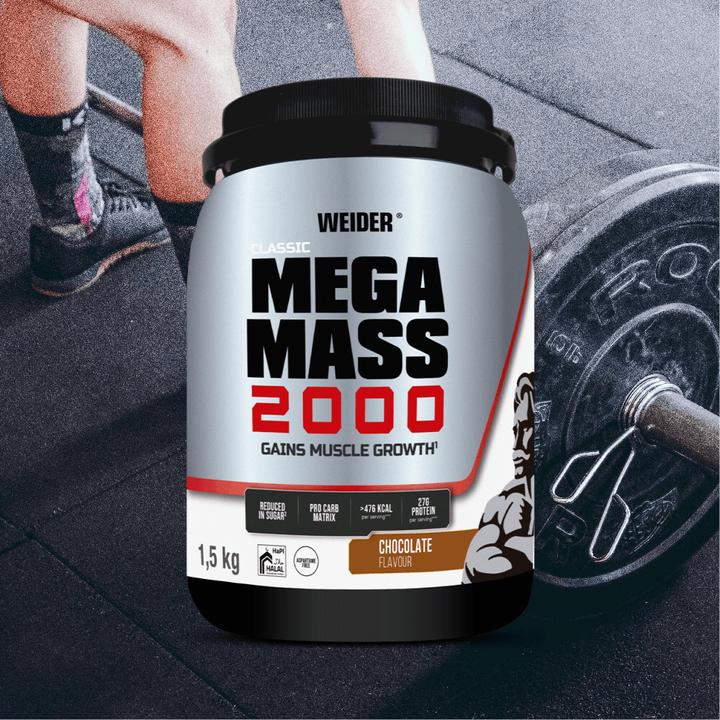 Produktbild Weider Mega Mass 2000 (1500 g, Schokolade)
