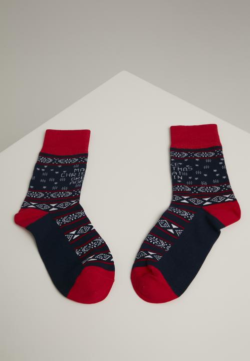 Produktbild Urban Classics Christmas Socks Set Icebear (3er Pack, 35 - 38)