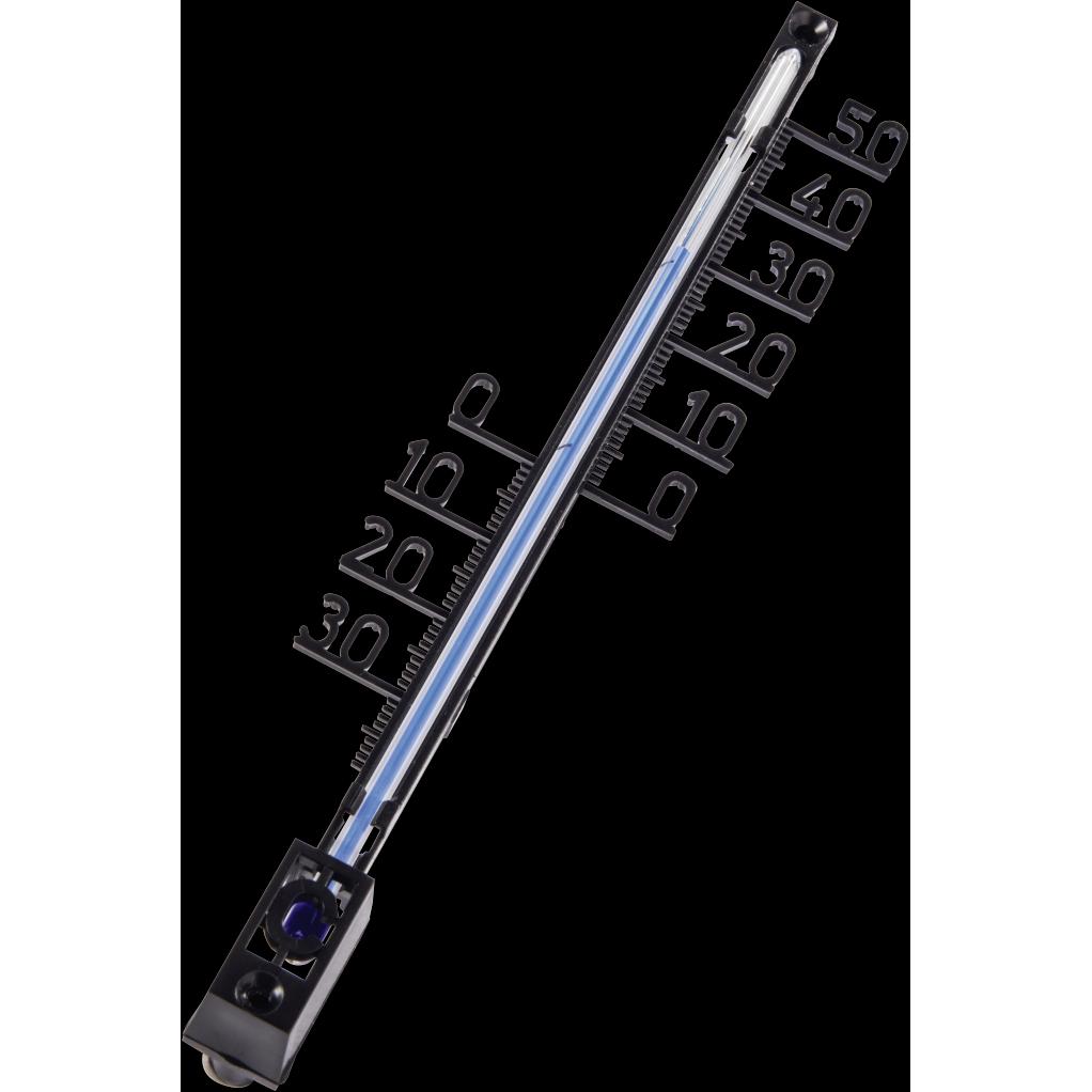 Hama Innen-/Aussenthermometer, Thermometer + Hygrometer, Schwarz