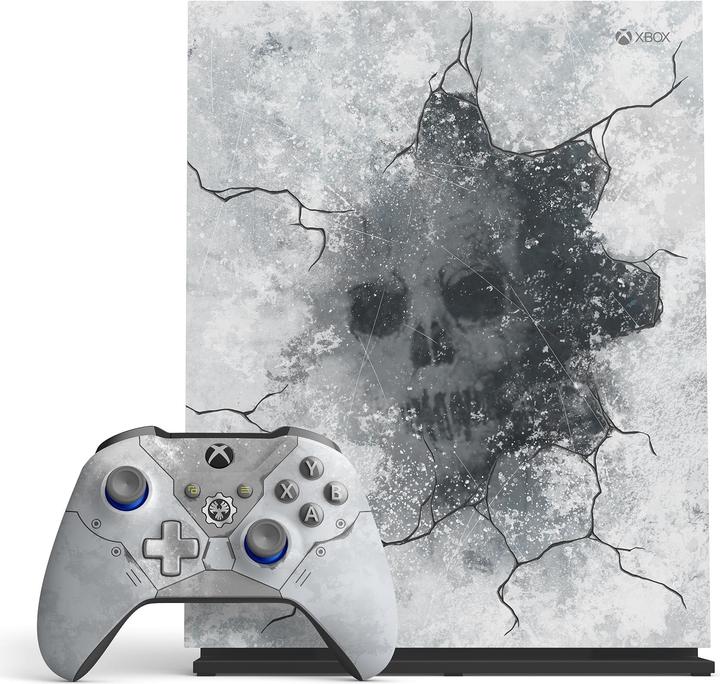 Produktbild Microsoft Xbox One X + Gears 5 Limited Edition (Maracas)