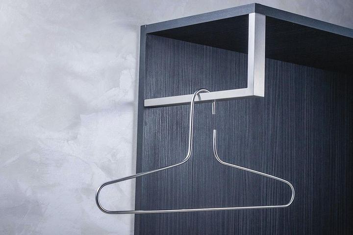 Produktbild Simausrom Cato Garderobenbügel B:300mm, H:150mm Edelstahl gebürstet