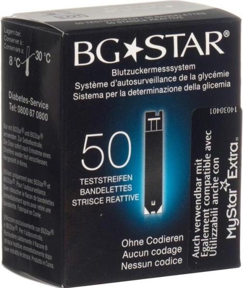 Actual product image MyStar Extra test strips (Test strips)
