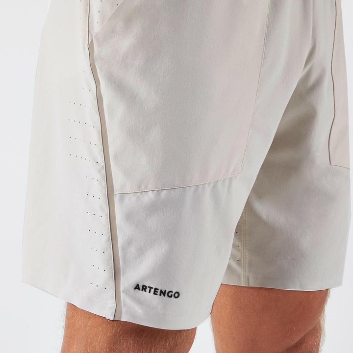 Produktbild Artengo Herren Tennisshorts atmungsaktiv - Dry+ Beige Gaël Monfils (M)
