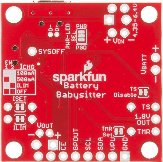 Actual product image SparkFun Battery Babysitter LiPo Battery Manager (Various)