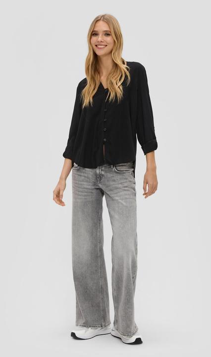 Immagine prodotto s.Oliver Bluse Viskosebluse mit Turn-up-Funktion (34)