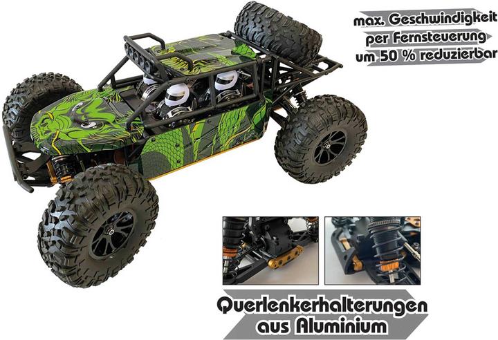 Immagine prodotto DF-Models Beach Fighter BL - 1:10XL 3S brushless RTR (RTR pronto all'uso)