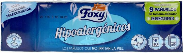 Actual product image Foxy HIPOALERGENICOS pañuelos 10 x 9 uds (10 Piece)