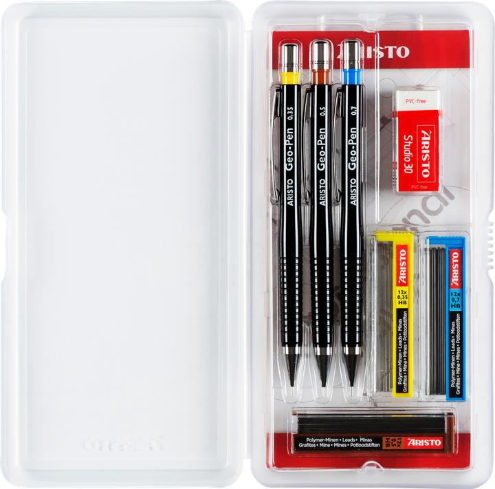 Produktbild Aristo Feinminenstift Geo Pen Set 7-teilig (0.35 mm, HB, 7x)
