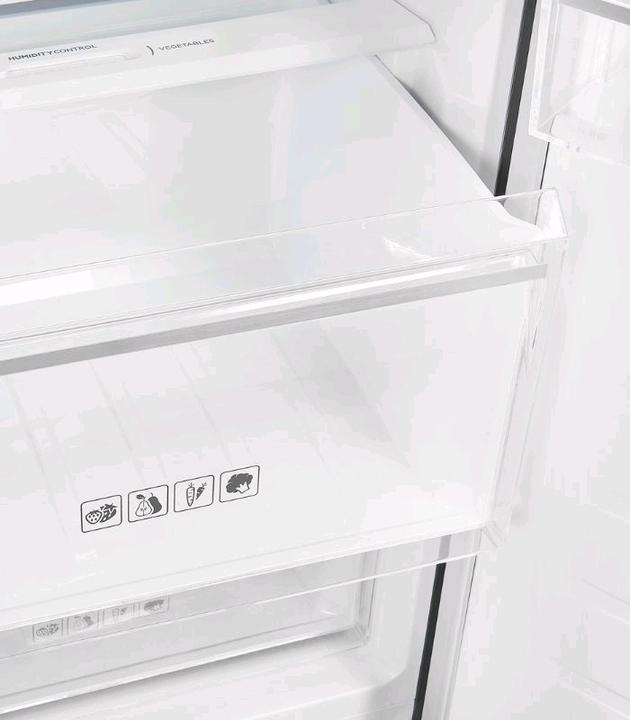 Produktbild Exquisit KS360VHE040D inoxlookaz Standkühlschrank ohne GefrierfachD (359 l)