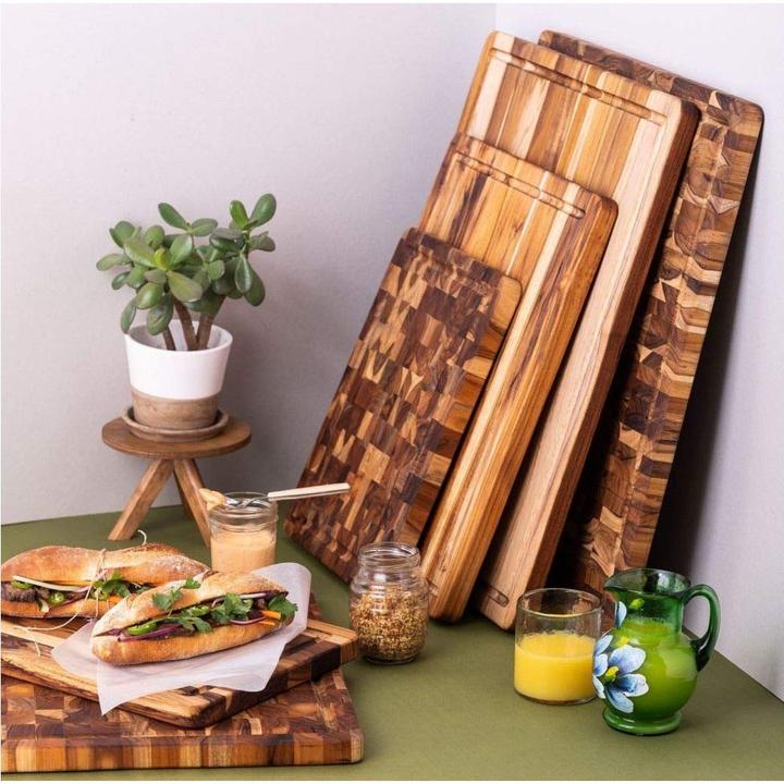 Produktbild TeakHaus Teak Servierbrett "Scandi"