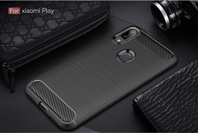 Image du produit MU Style Série Softcase TPU en fibre de carbone (Mi Play)