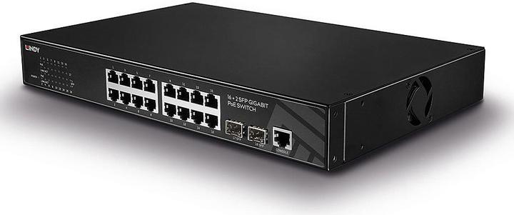 Lindy 16 Port+2SFP PoE - buy at Digitec