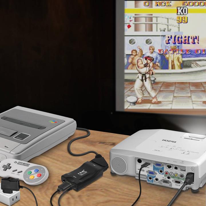 Produktbild LinQ 1080P SCART / HDMI Video-Adapter, SCART-HDMI by – Schwarz (HDMI)