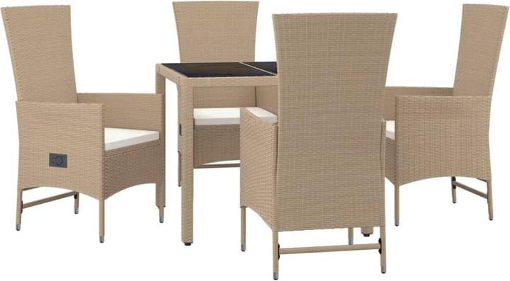 Produktbild vidaXL Garten Essgruppe (90 x 90 x 75 cm)