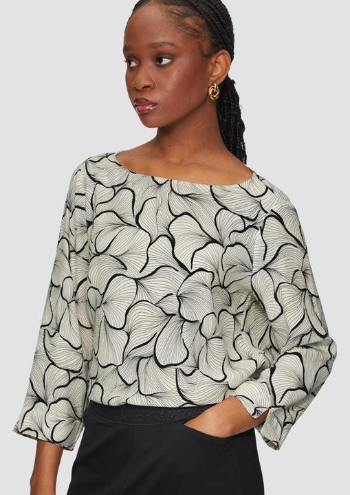 Immagine prodotto s.Oliver Bluse Viskose-Bluse mit 3/4 Arm (36)