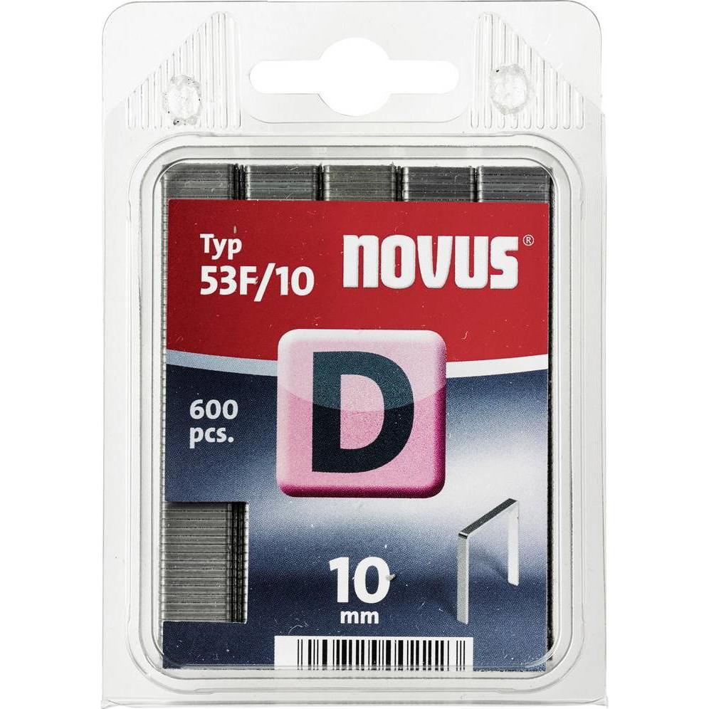 Novus, Tackerklammern + Tackernägel, Flachdrahtklammern 53F