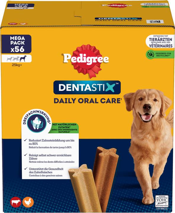 Produktbild Pedigree Dentastix (Adult, 56 Stk., 2160 g)