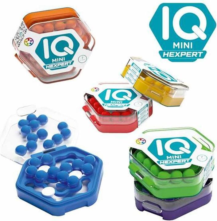 Immagine prodotto Smart Games IQ Mini Hexpert (1 pezzo - assortiti) (Francese, Inglese, Italiano, Tedesco, 1 Giocatori)