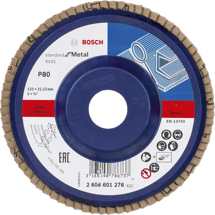 Produktbild Bosch Professional Zubehör Fächerschleifscheibe X431 (80)