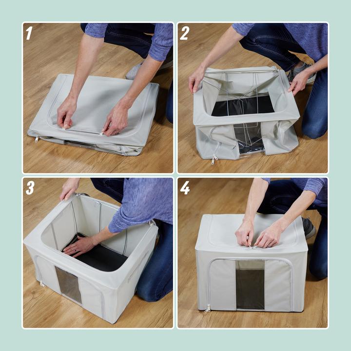 Actual product image Relaxdays Storage bag (50 cm, 2x)