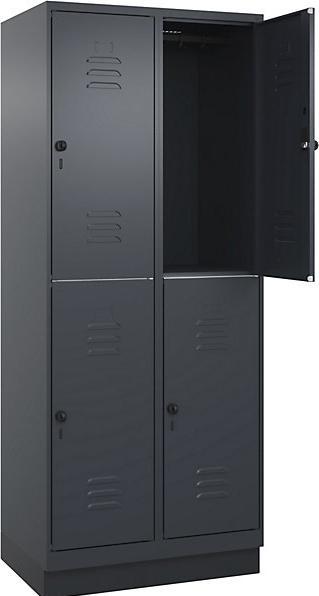 Actual product image C+P Double-decker locker Classic PLUS (80 cm, 195 cm)