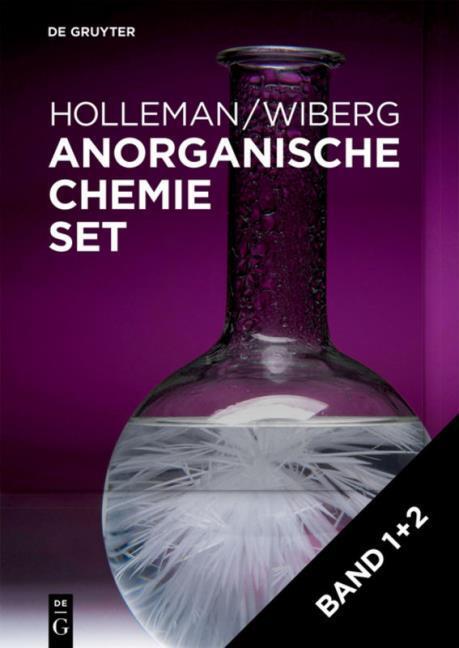 Produktbild Anorganische Chemie 1 und 2 (Set Band 1+2) (Deutsch, Arnold F. Holleman, Nils Wiberg, 2016)