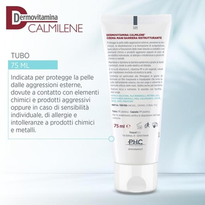 Actual product image Dermovitamina Calmilene Restructuring Hand Barrier Cream 75ml (75 ml)