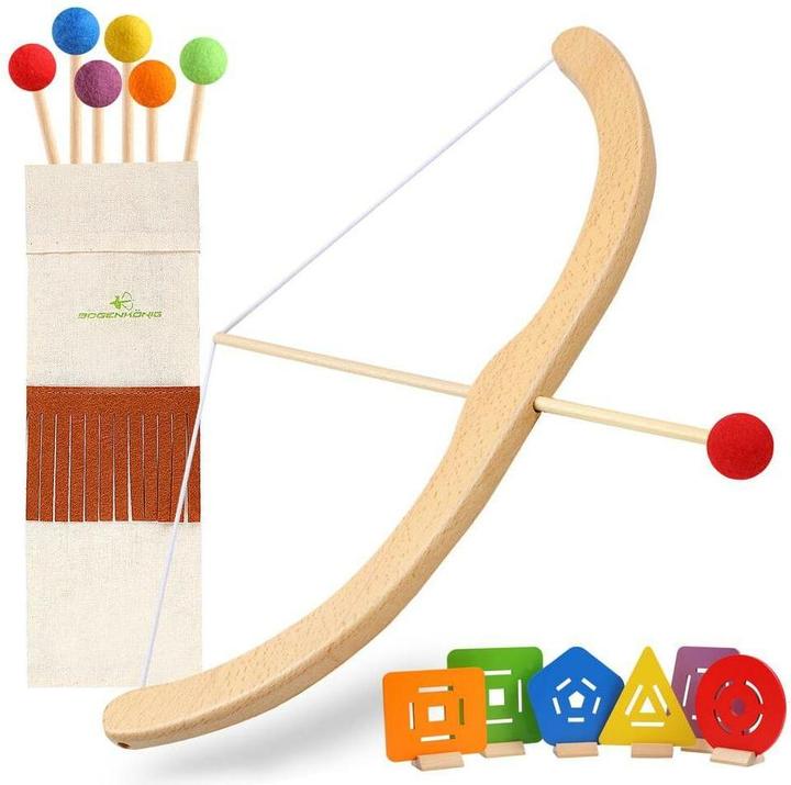 Actual product image Bogenkönig Bogenschiess-Set 12-teilig