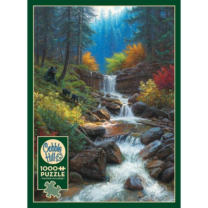 Produktbild Cobble Hill Puzzle 1000 Bergwasserfall (1000 Teile)
