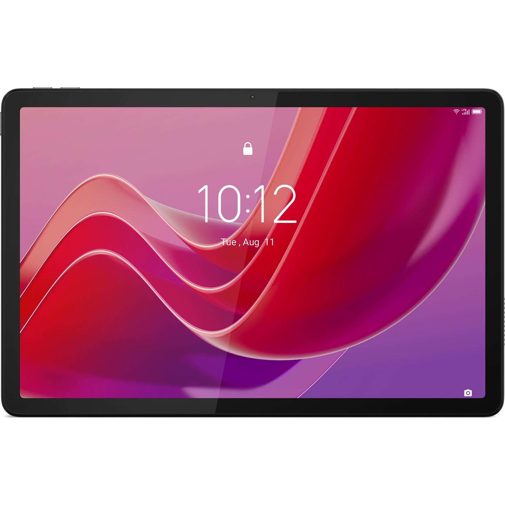 Lenovo Tab M11 (4G, 10.98", 128 GB, Luna Grey), Tablet, Grau