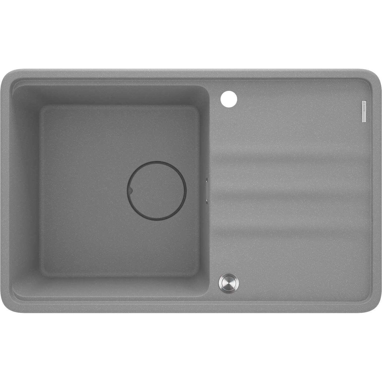 Deante Marrone Lavello, Lavello In Granito A 1 Vasca Con Scolapiatti (Lavello Montato)