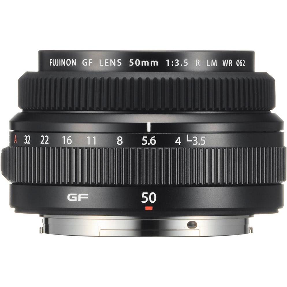 Fujifilm Fujinon GF 50mm F3.5 R LM WR (Fujinon GF, Mittelformat), Objektiv, Schwarz