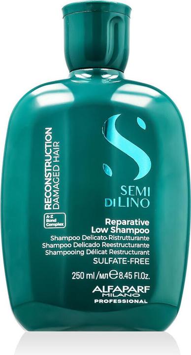 Alfaparf Milano Semi Di Lino Reconstruction Reparative Low Shampoo 250ml (250 ml, Shampoing liquide)