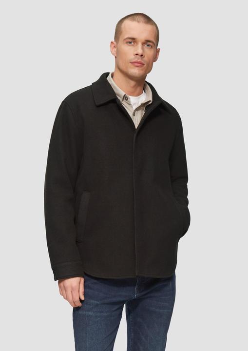 Immagine prodotto S.Oliver Outdoor-Jacke Wattiertes Overshirt in Woll-Optik (XXL)