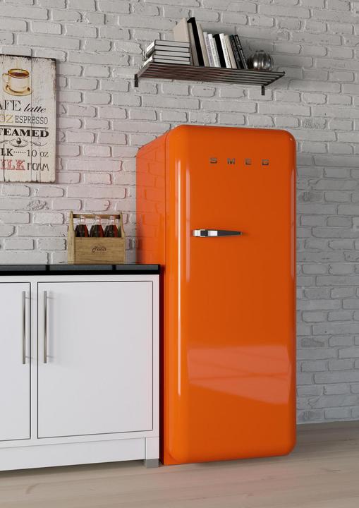 Image du produit Smeg FAB28ROR6 Kühlschrank Rechtsanschlag Orange 50's Style, 2025 Modell, EEK: C (270 l)