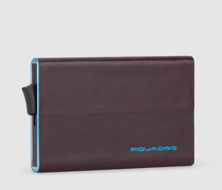Image du produit Piquadro Blue Square - Porte-cartes de crédit avec poche extérieure