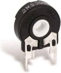 Actual product image Piher Potentiometer PT-15NH05, 50 KΩ, vertical