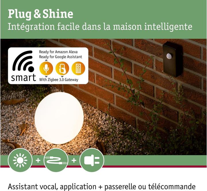 Actual product image Paulmann HF motion detector Zigbee, IP44 (10 m)