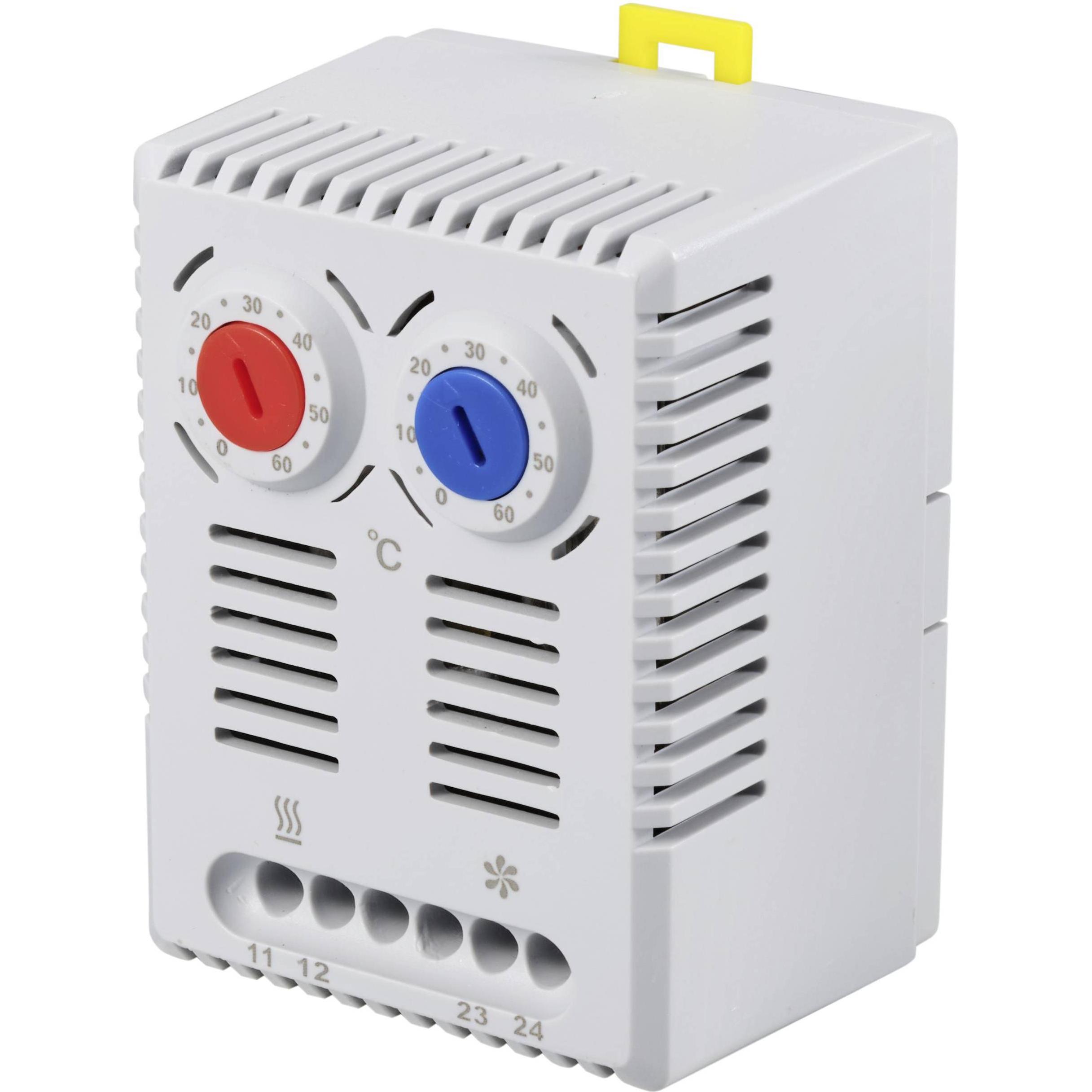 Tru Components Schaltschrankheizungs-Thermostat TC-NT71-F01 NCNO 1 Öffner, 1 Sc, Termostato