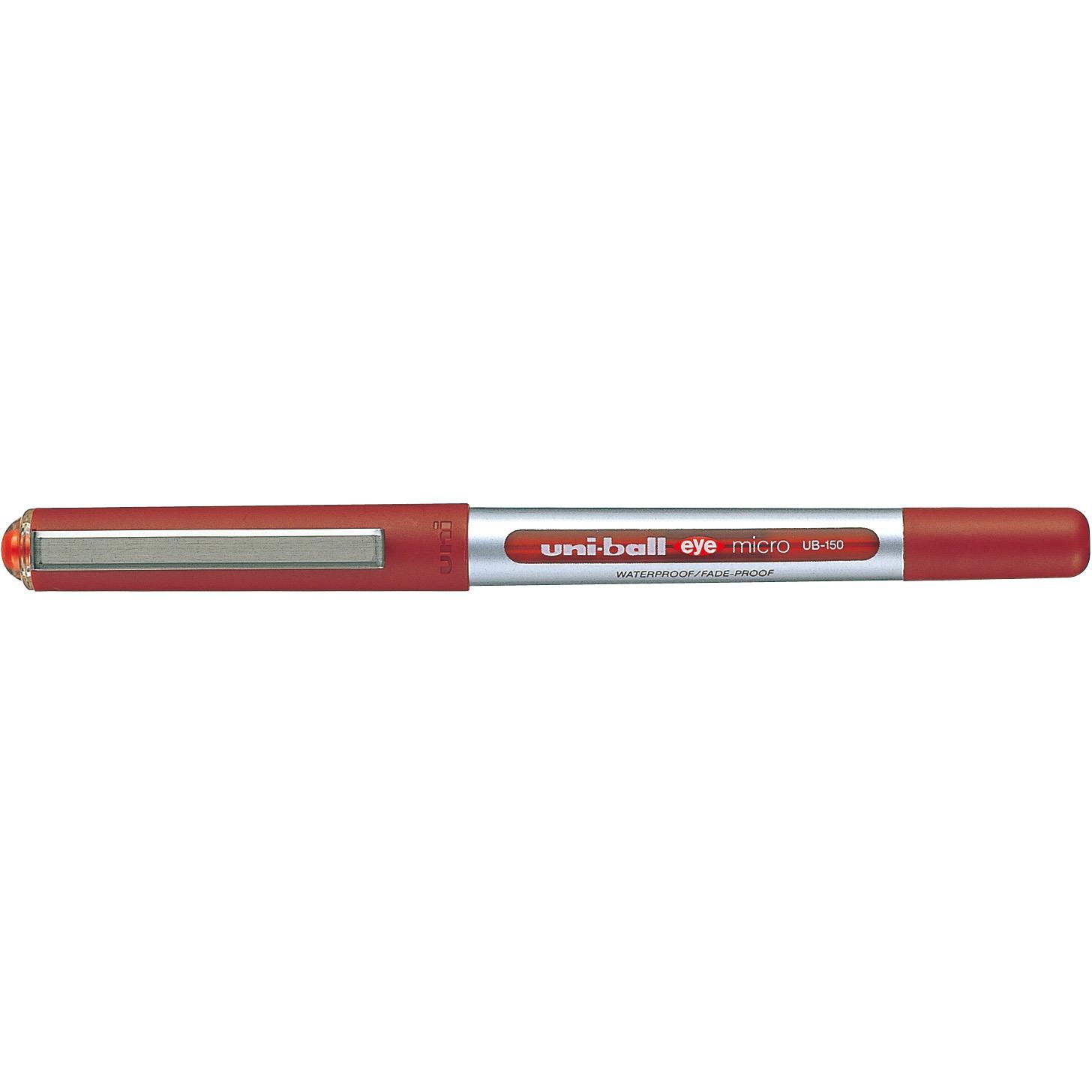 Uni-ball, Schreibstifte, Eye Micro (Transparent, Rot, 1 x)
