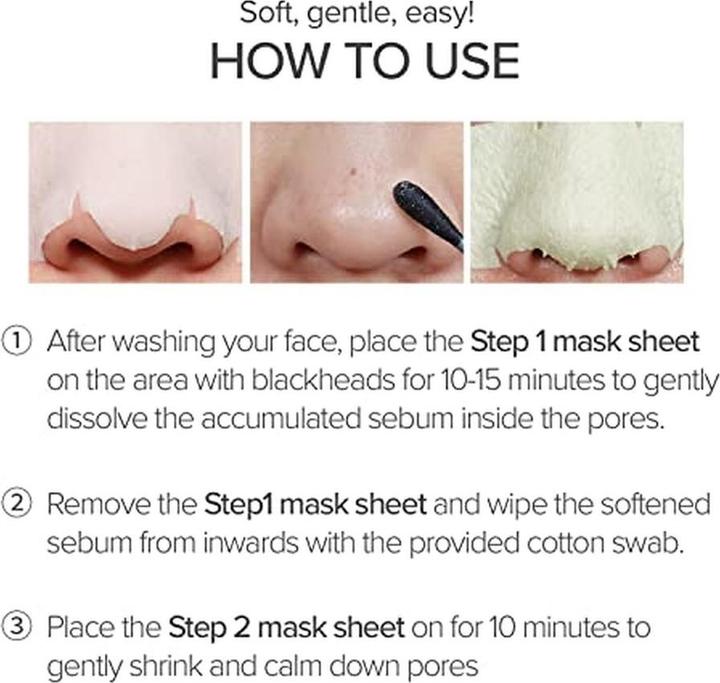 Produktbild Mary&May MARY & MAY - Daily Head Clear Nose Mask 10 pcs