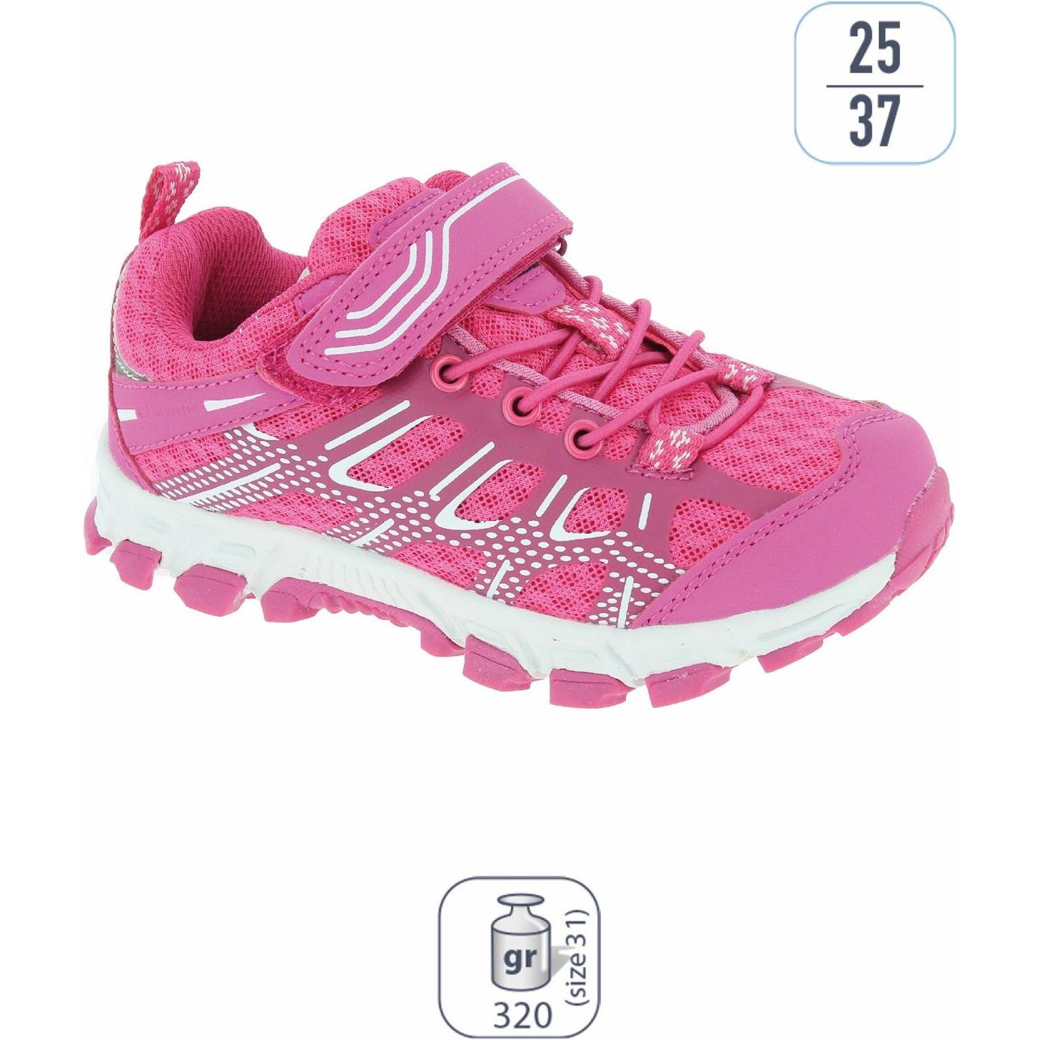 Elementerre, Herren, Wanderschuhe, kinder-wanderschuh mit niedrigem schaft kempe (28), Rosa