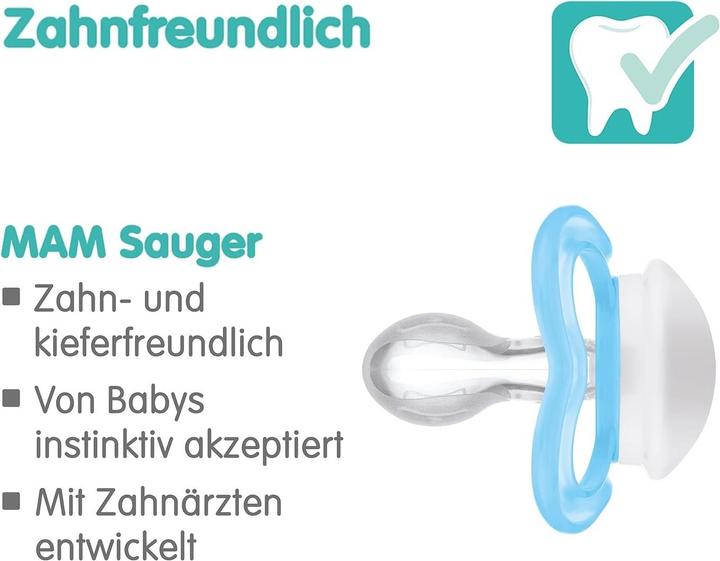 Actual product image MAM Air silicone dummy, 2 pieces, 6-16 months (2 x, 6 - 16 M.)