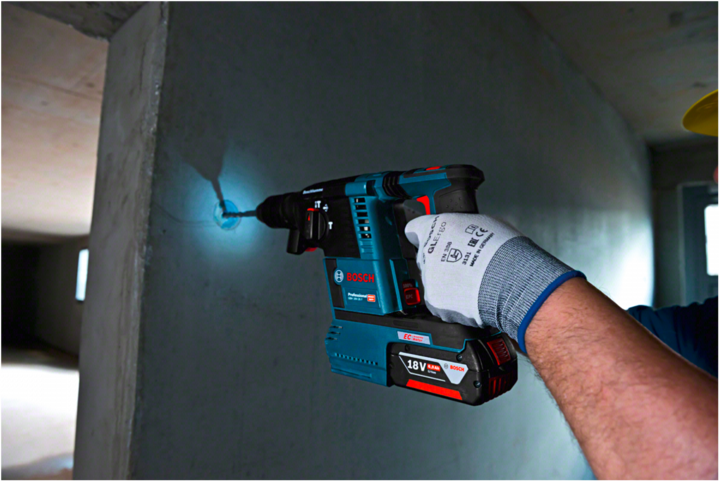 Actual product image Bosch Professional GBH 18V-26 F Cordless Hammer Drill (Rechargeable battery operated)
