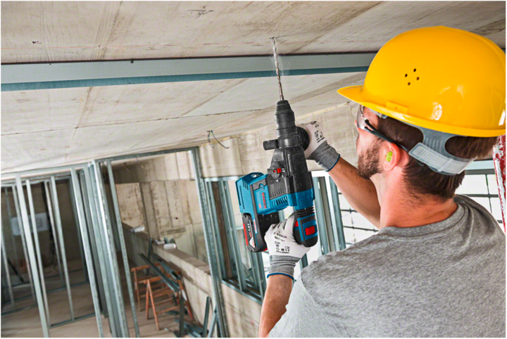 Actual product image Bosch Professional GBH 18V-26 F Cordless Hammer Drill (Rechargeable battery operated)